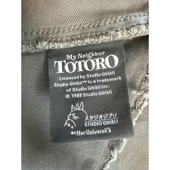 Her Universe Studio Ghibli My Neighbor Totoro Grey Skirtall Dress XL Hot Topic - Picture 8 of 9